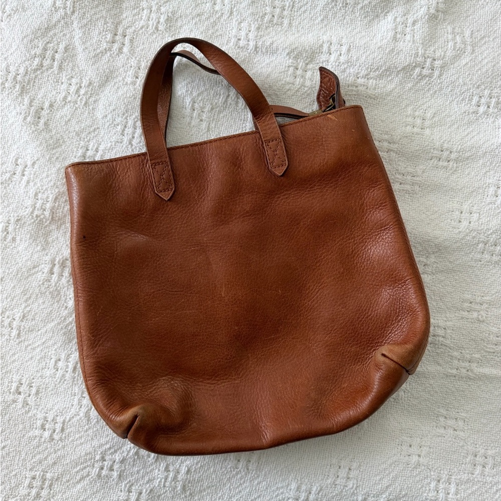 Madewell Brown Small Tote Bag
